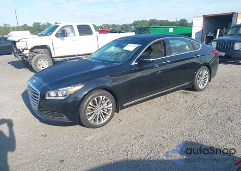 2015 Hyundai Genesis 3.8 from USA, damaged, VIN KMHGN4JE4FU084175